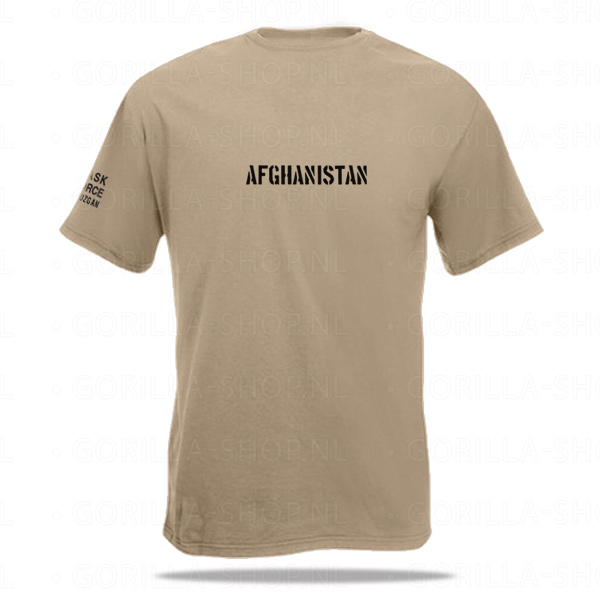 ISAF Khaki T-shirt (Afghanistan) - Afbeelding 2