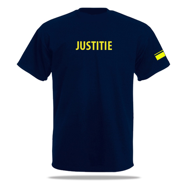 Justitie NEON Premium T-shirt - Afbeelding 4