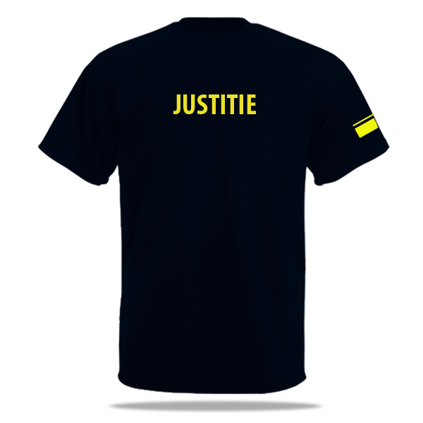 Justitie NEON Premium T-shirt - Afbeelding 2