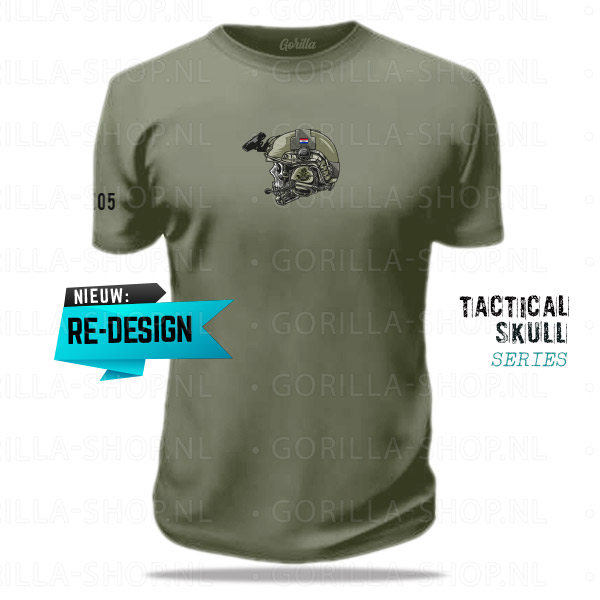 KCT- Kernwaarden (Tactical Skull) t-shirt