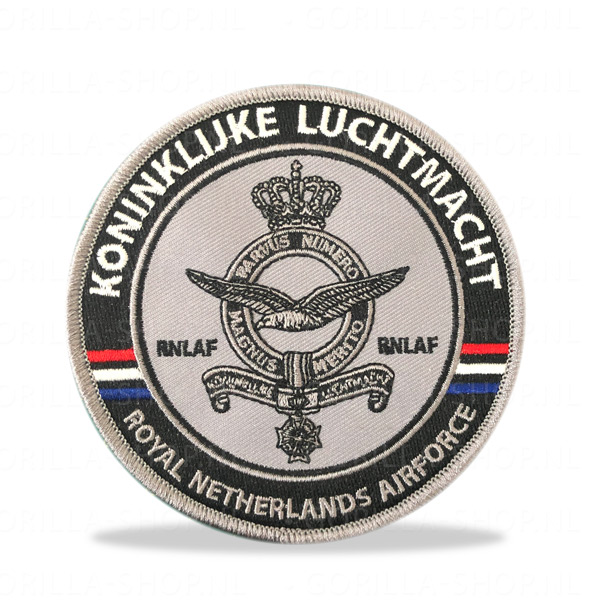 KLU - Patch (grijs, rond)