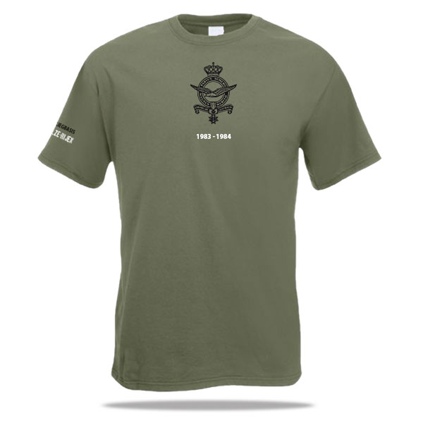 Luchtmacht Bewaking T-shirt Premium (groen)