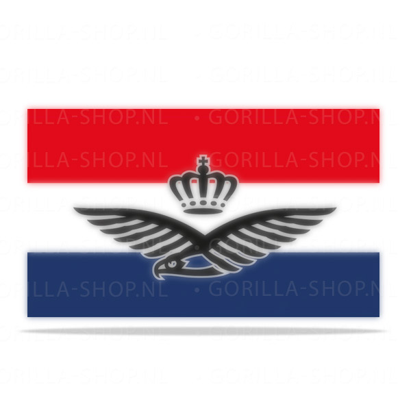 Luchtmacht Sticker VLAG (set)
