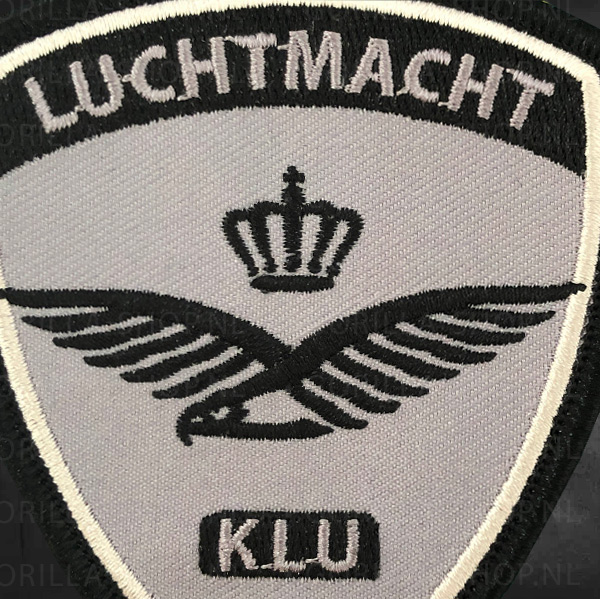 Luchtmacht Patch (schildvorm) - Afbeelding 2