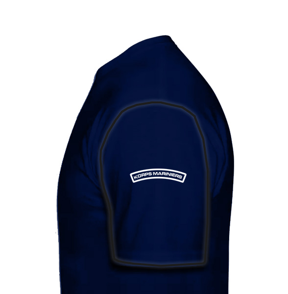 MARINIERS - Premium T-shirt (blauw) - Afbeelding 4