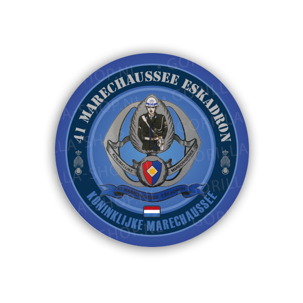 Sticker 41 Marechaussee Eskadron