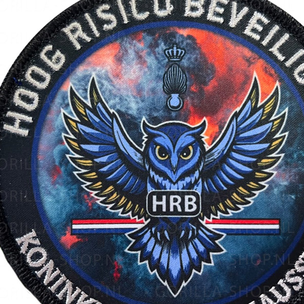 Marechaussee HRB- Patch (rond) - Afbeelding 2