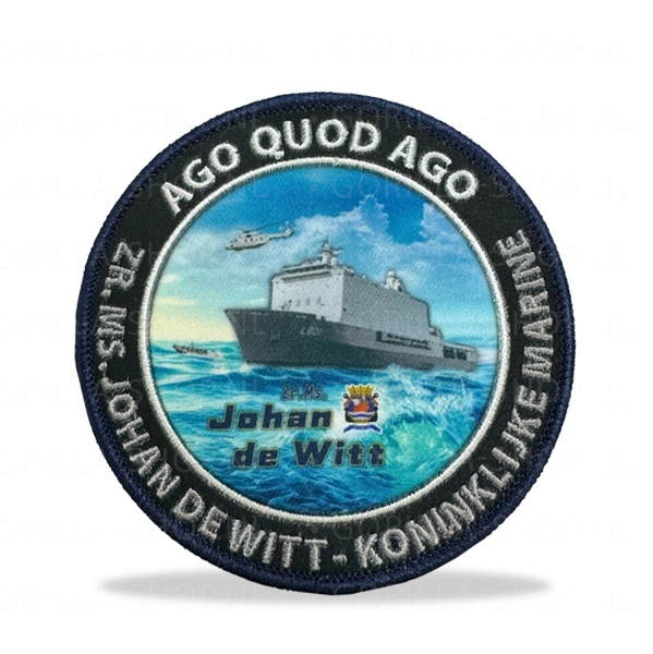 Marine – Zr. Ms. Johan de Witt (L801) patch