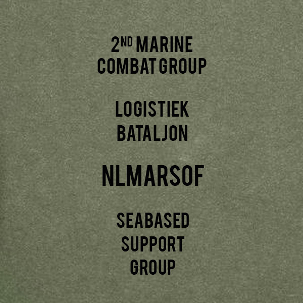 Marinier - Kernwaarden (Tactical Skull) t-shirt - Afbeelding 5