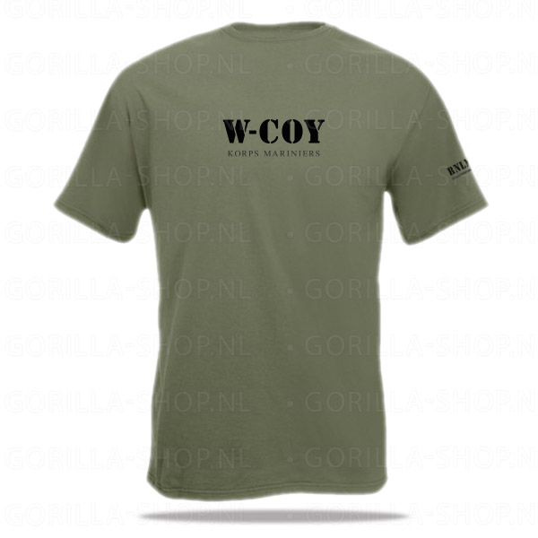 Mariniers - Whiskey Compagnie t-shirt (groen) - Afbeelding 2