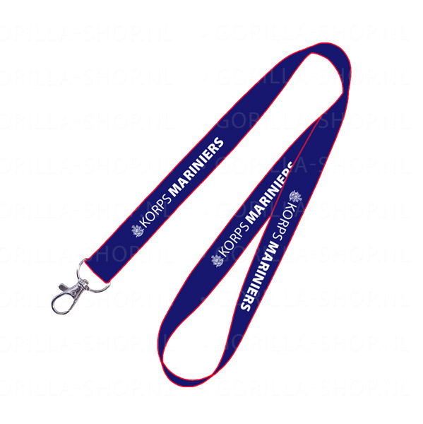 Korps Mariniers - Keycord (blauw/rood)