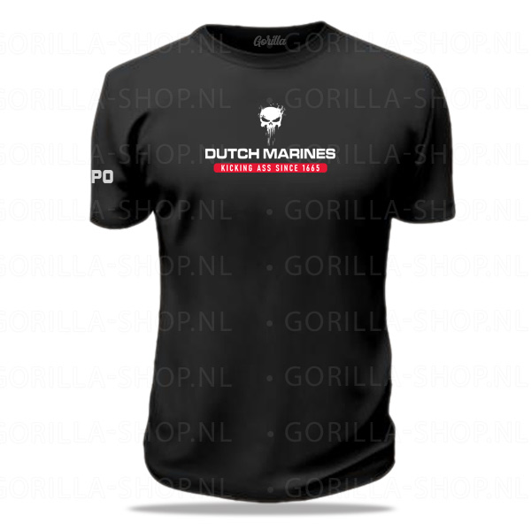 Mariniers - Kicking Ass - Premium (zwart)
