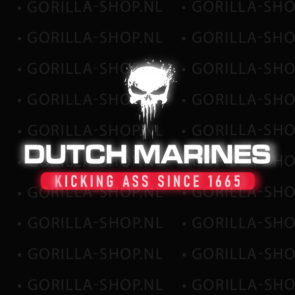 Mariniers - Kicking Ass - Premium (zwart) - Afbeelding 4