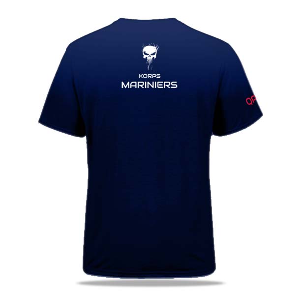 Mariniers - Skull Premium t-shirt (Navy Blue) - Afbeelding 2