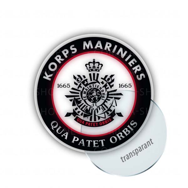 Mariniers Sticker - TRANSPARANT