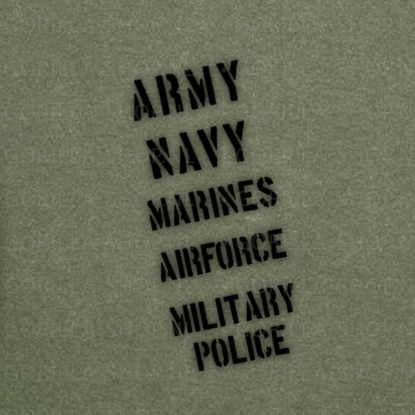 Militair - Basix t-shirt - Afbeelding 4