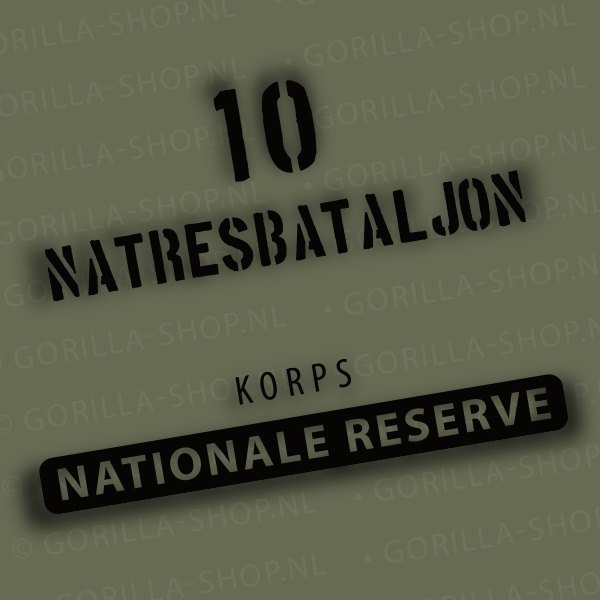 Nationale Reserve Basix t-shirt - Afbeelding 3