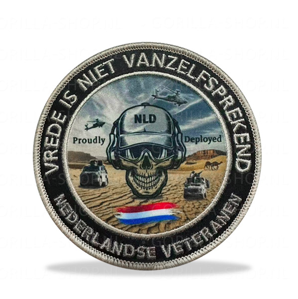 NLD Cap Patch (Full Color, rond)