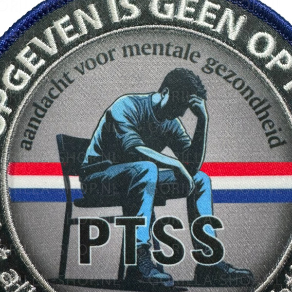 PTSS patch (blauw) - Afbeelding 2