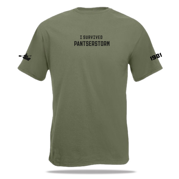 PANTSERSTORM t-shirt (Design A) - Afbeelding 2