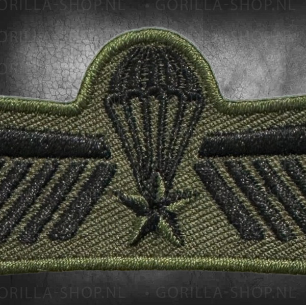 Para Wing Patch (groen-zwart) - Afbeelding 2
