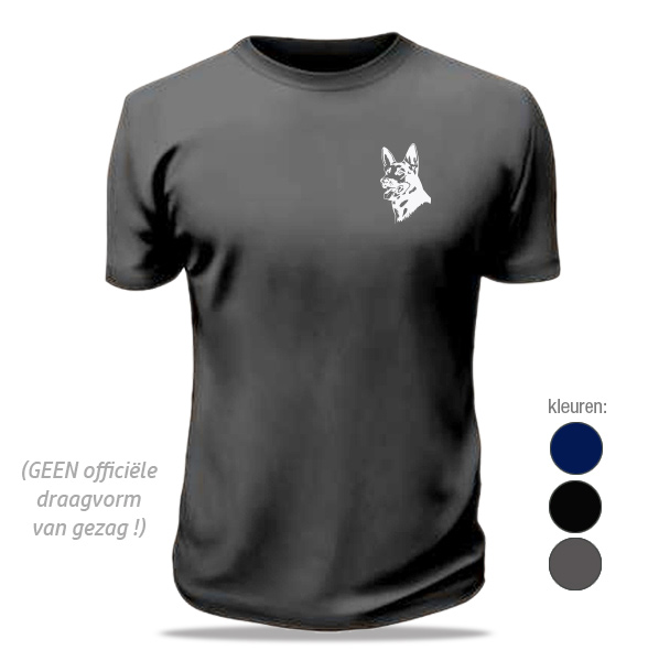 POLITIEHOND Premium T-shirt - Afbeelding 4