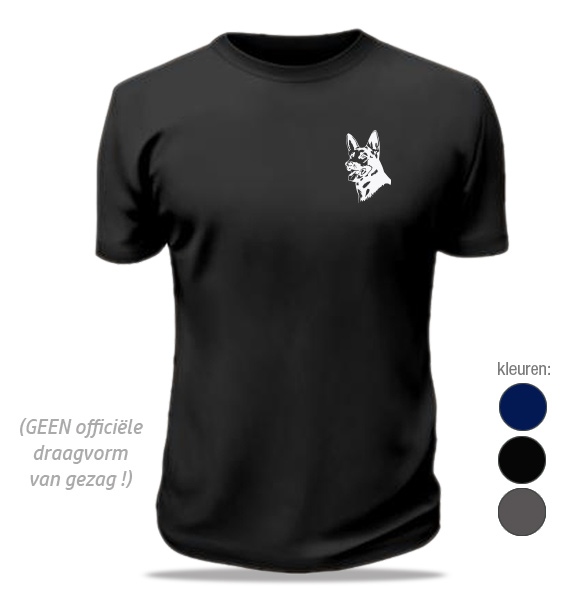 POLITIEHOND Premium T-shirt - Afbeelding 3