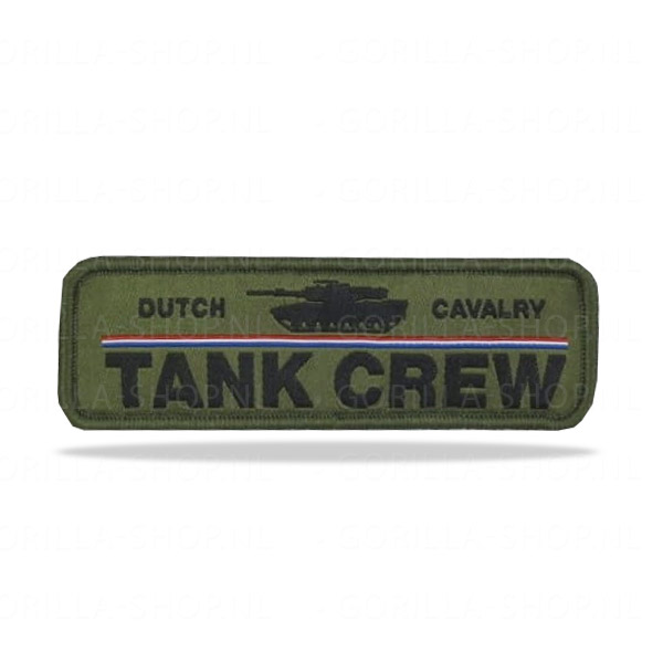 TANK CREW (rechthoek patch)