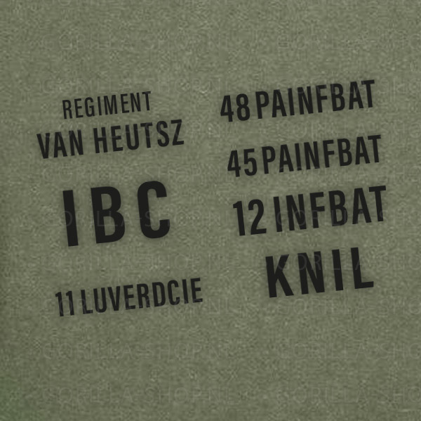 Regiment Van Heutsz (indian) t-shirt - Afbeelding 6