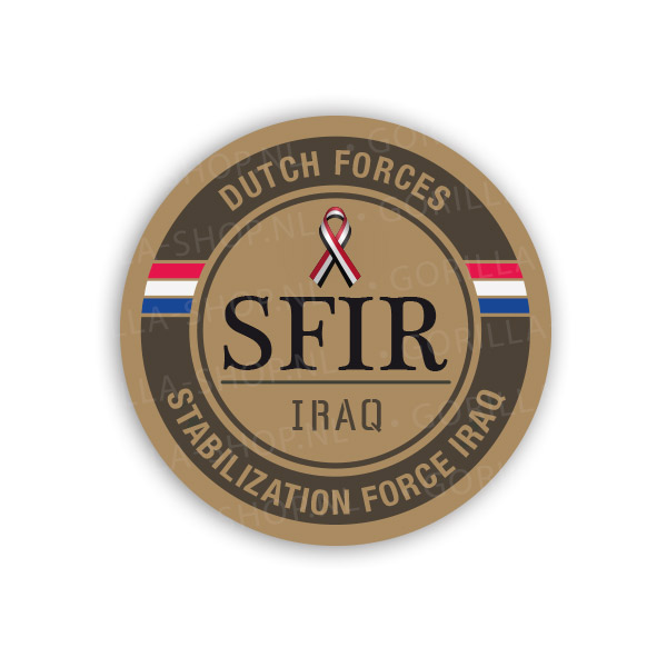 SFIR sticker - khaki