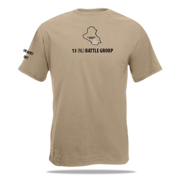 SFIR T-shirt Premium (khaki) - Afbeelding 2