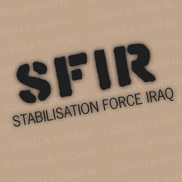 SFIR T-shirt Premium (khaki) - Afbeelding 4