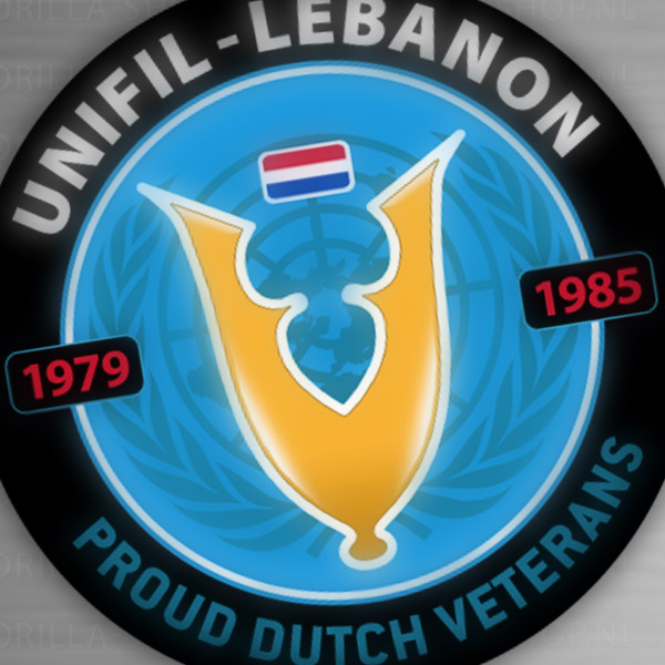 Veteraan UNIFIL sticker - Afbeelding 2