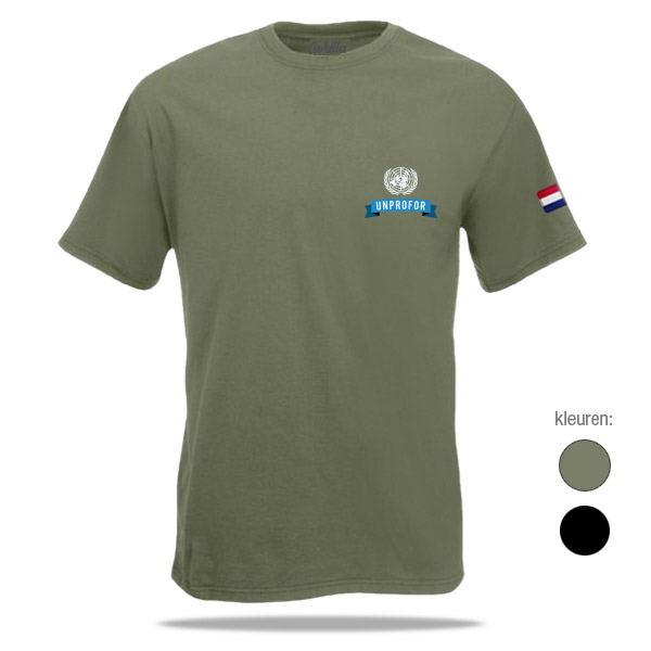 UNPROFOR banier t-shirt - Afbeelding 2