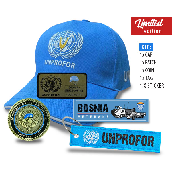 UNPROFOR - Cap KIT (compleet)
