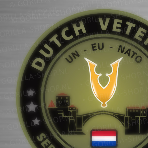 Veteraan - BALKAN Sticker - Afbeelding 4