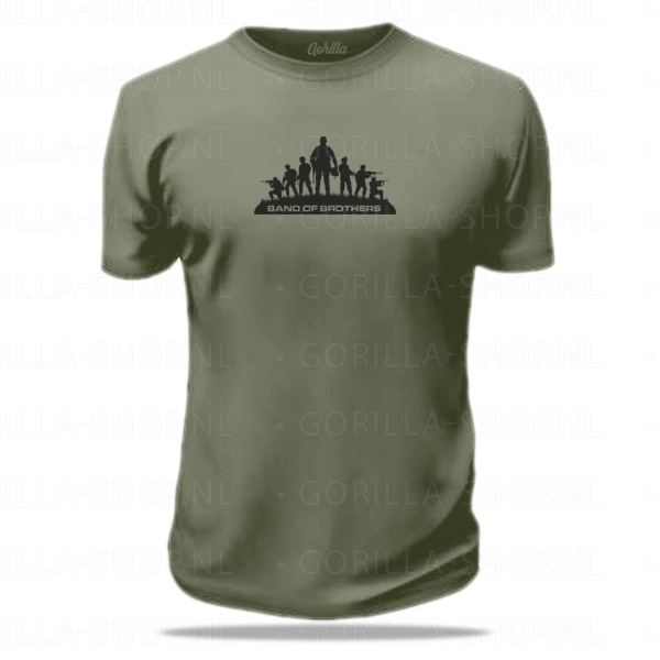 Veteraan Band of Brothers t-shirt (groen)