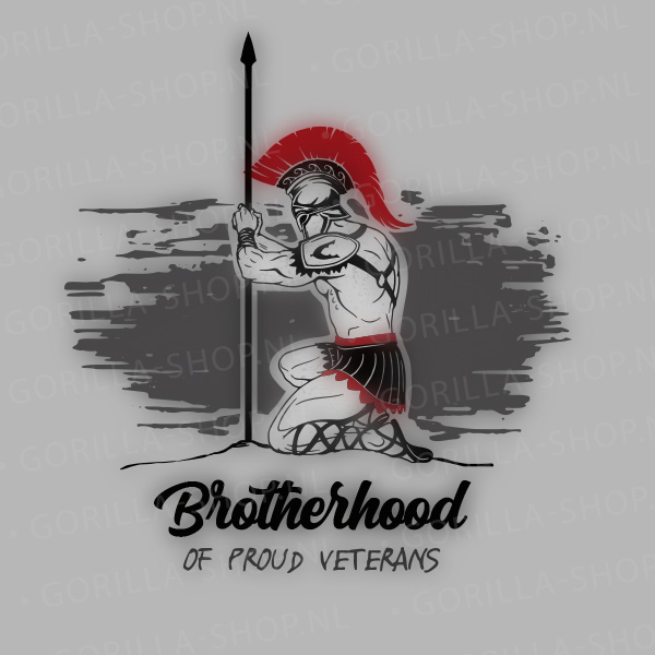 Veteraan Brotherhood t-shirt - Afbeelding 2