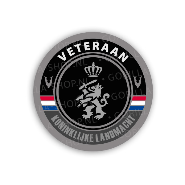 Veteraan - LANDMACHT sticker