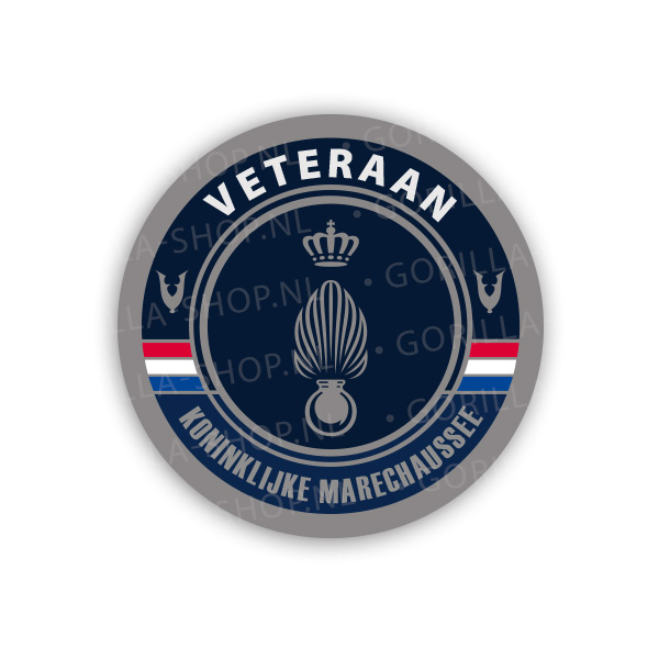 Veteraan - MARECHAUSSEE sticker