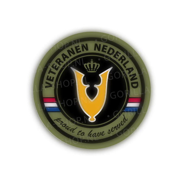 Veteraan - NL sticker