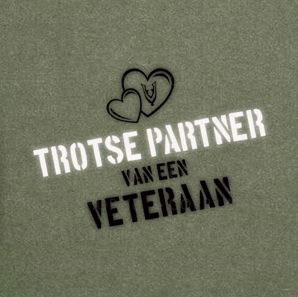 Veteraan "PARTNER" t-shirt - Afbeelding 4