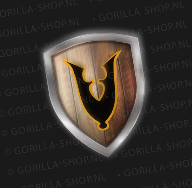 Veteraan SCHILD t-shirt (zwart) - Afbeelding 3
