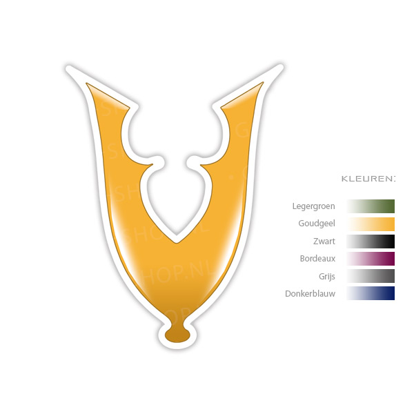 Veteraan - symbool sticker