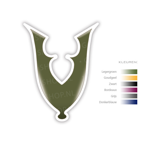 Veteraan - symbool sticker - Afbeelding 4