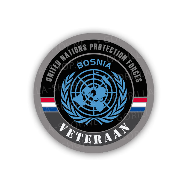 Veteraan - UNPROFOR sticker