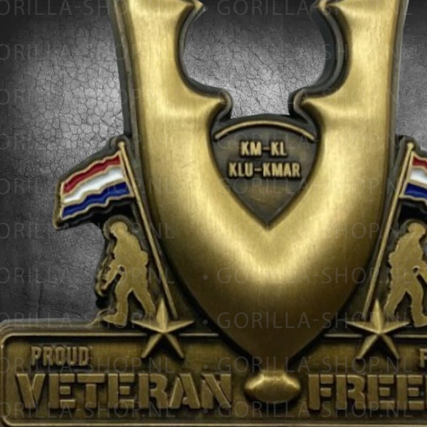 Veteranencoin Coin 'v-shape' - Afbeelding 2
