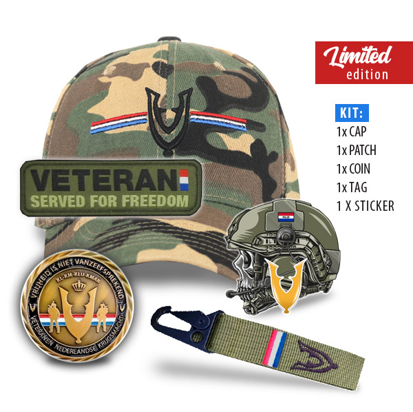 Veteraan - Cap KIT (compleet)