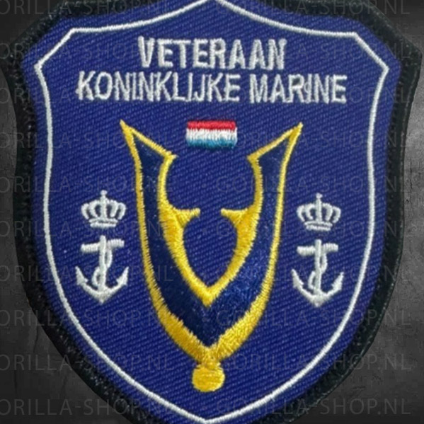 Veteraan patch MARINE (schild) - Afbeelding 2
