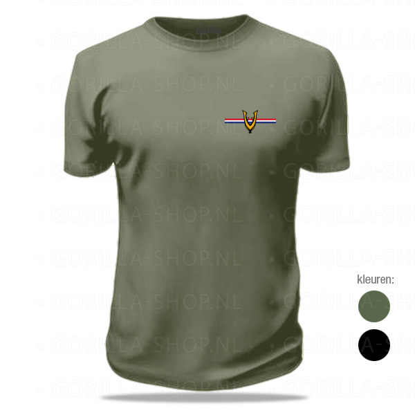 Veteraan "subtiel" t-shirt - Afbeelding 2